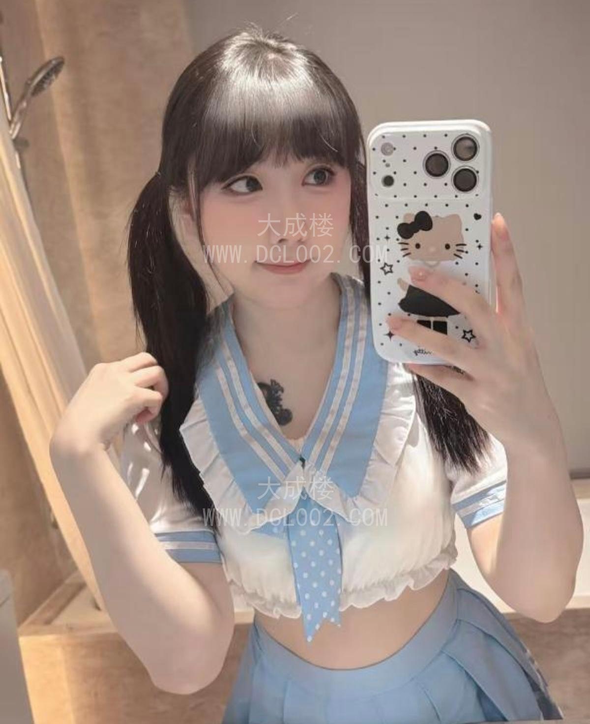 南京回归双马尾小萝莉