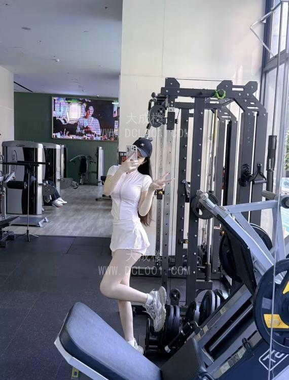 天河甜系颜值健身老师